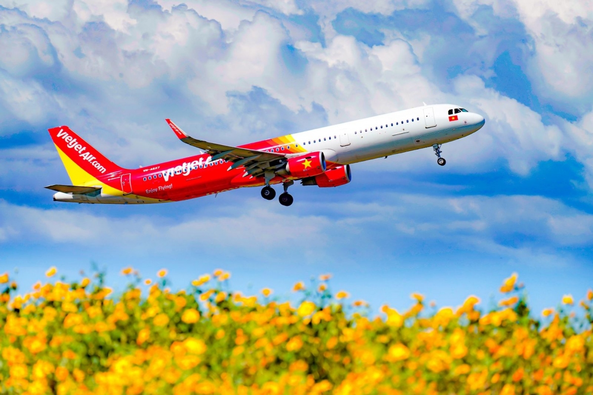 vietjet khai thac tro lai mot so duong bay quoc te hinh anh 3