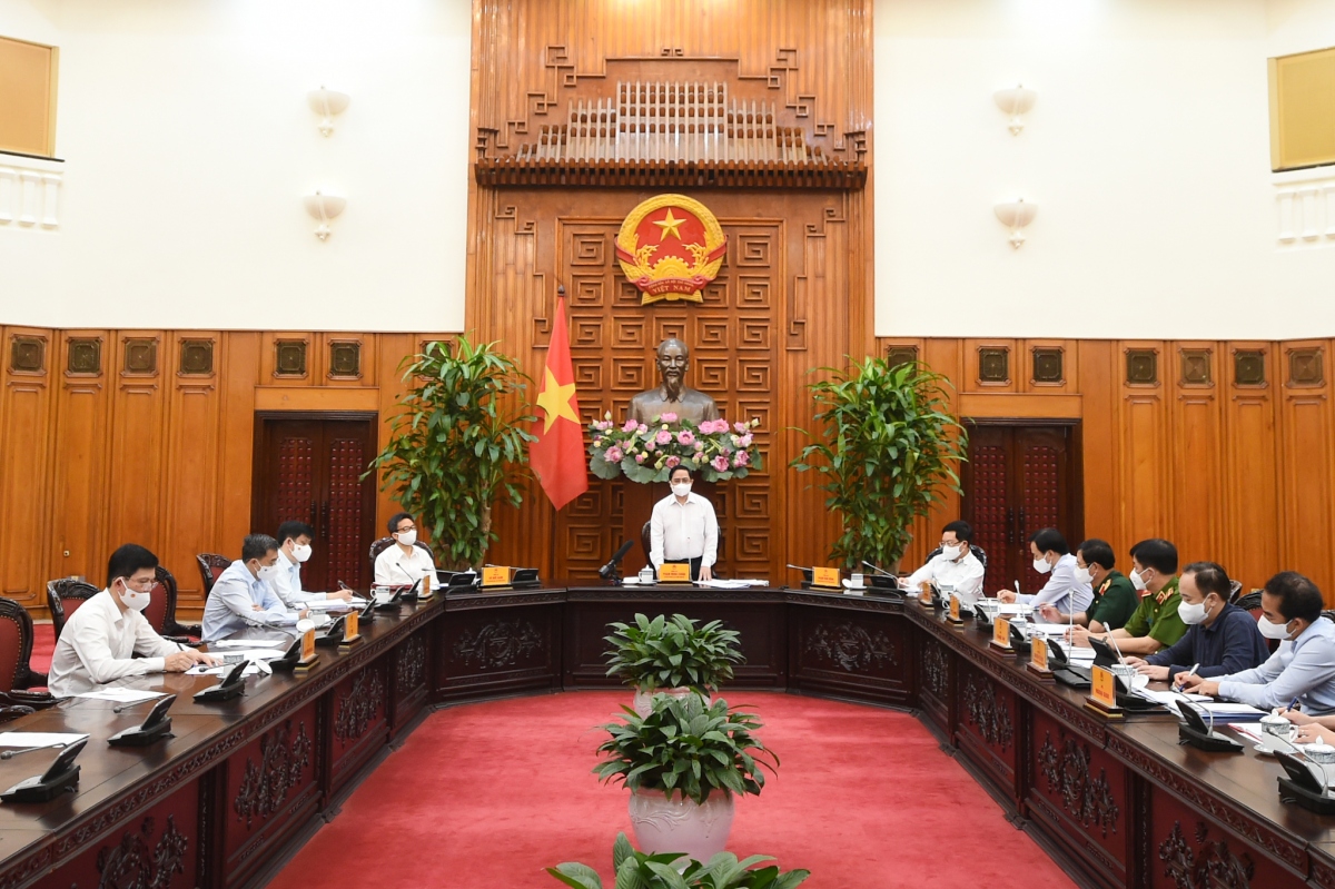  Thôn Quan Nhân xã Đạo Lý, huyện Lý Nhân - nơi các trường hợp F0 sinh sống đang tạm thời phong tỏa, cách ly.