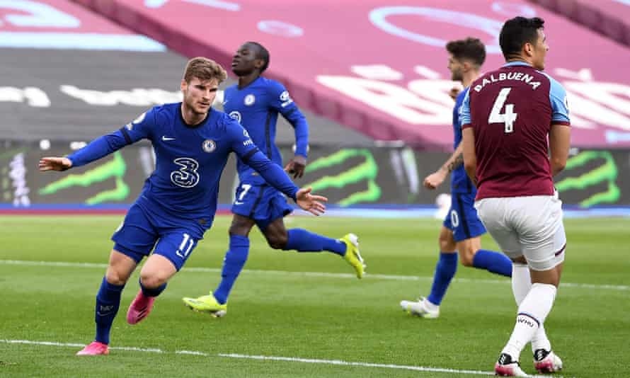 timo werner toa sang, chelsea cho west ham hit khoi trong cuoc dua top 4 hinh anh 1