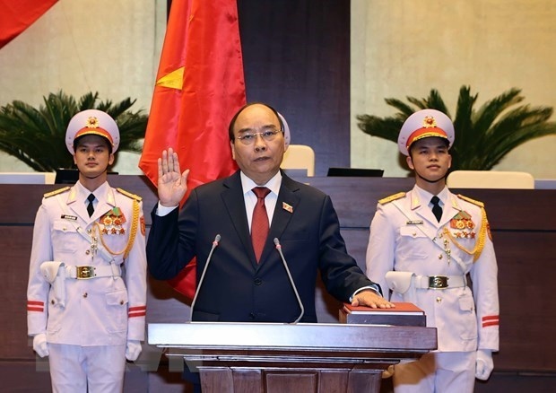 congratulations come to newly-elected vietnamese leaders picture 1