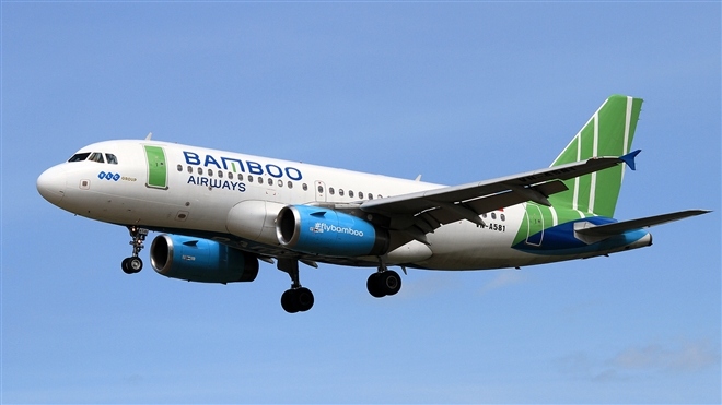 bamboo airways cancels flights after a bird strike picture 1