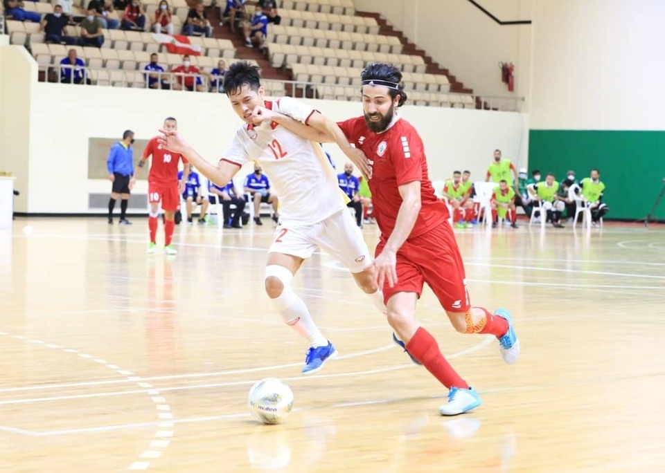 vietnam enter fifa futsal world cup 2021 after a draw against lebanon picture 1