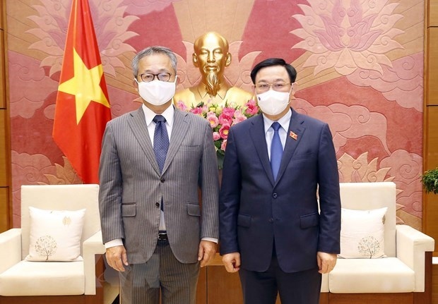 top legislator hosts japanese ambassador picture 1
