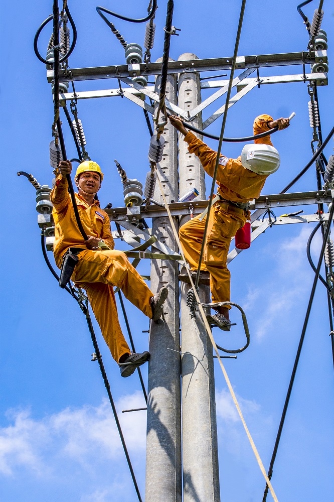 evnspc dam bao dien cho bau cu tai cac tinh, thanh phia nam hinh anh 1