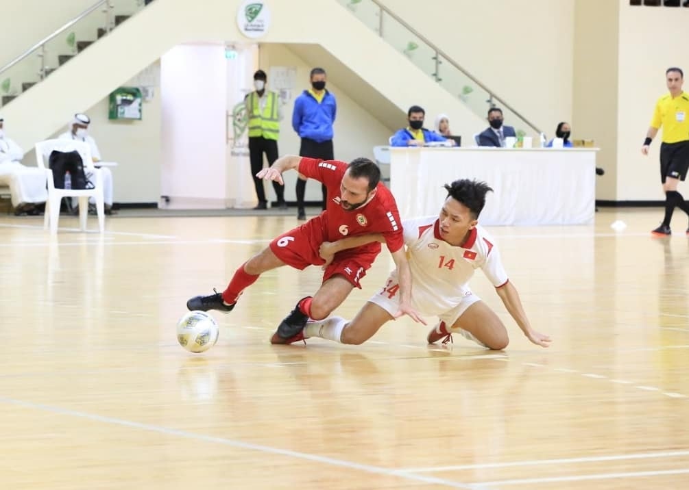 toan canh tran dau cam xuc dua Dt futsal viet nam den world cup lan thu hai hinh anh 3