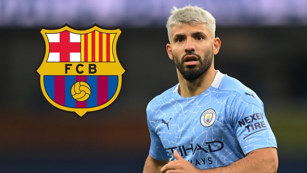 sergio aguero dong y gia nhap barca hinh anh 1