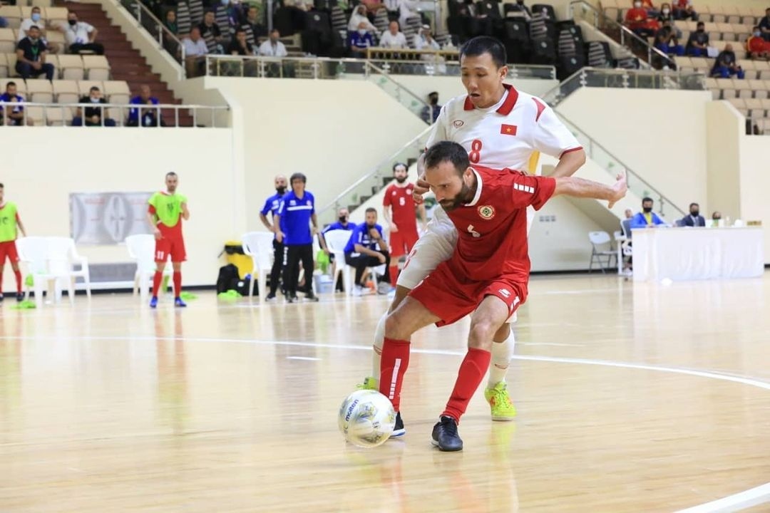 toan canh tran dau cam xuc dua Dt futsal viet nam den world cup lan thu hai hinh anh 8