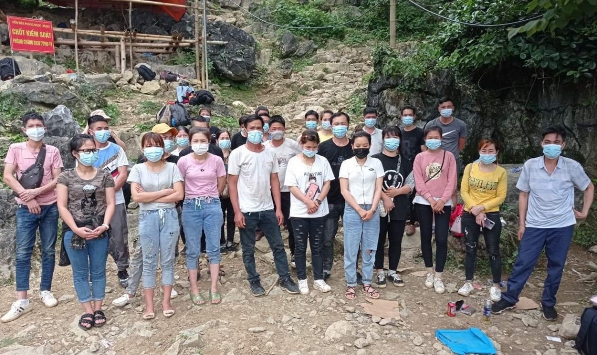BĐBP Cao Bằng bắt người nhập cảnh trái phép.