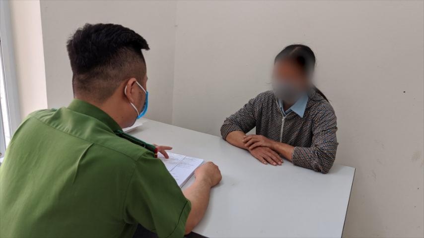 Bà M.T.N thừa nhận đã báo tin giả về việc bị mất trộm đến cơ quan công an.