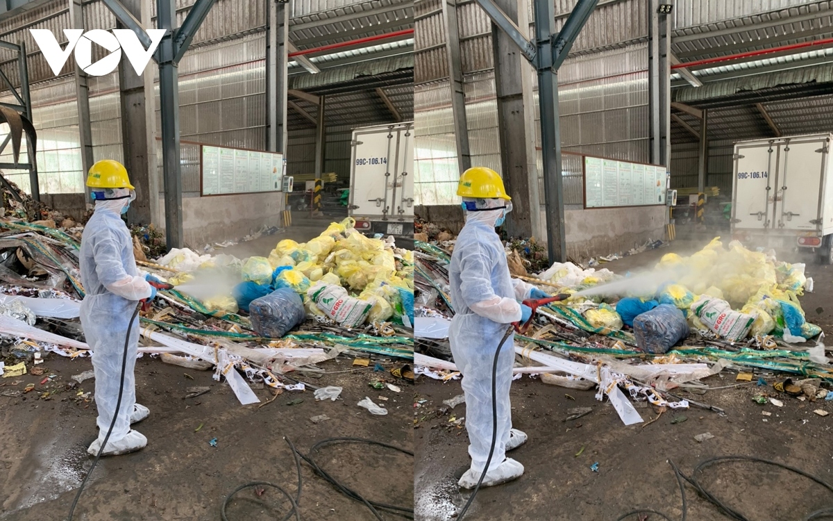 an insight into garbage collection in bac ninh s isolation areas picture 3