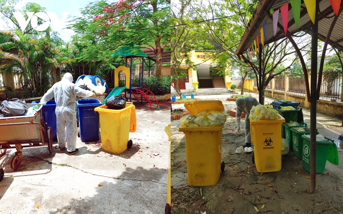 an insight into garbage collection in bac ninh s isolation areas picture 4