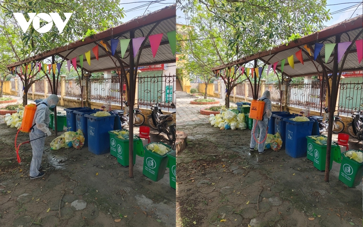 an insight into garbage collection in bac ninh s isolation areas picture 6