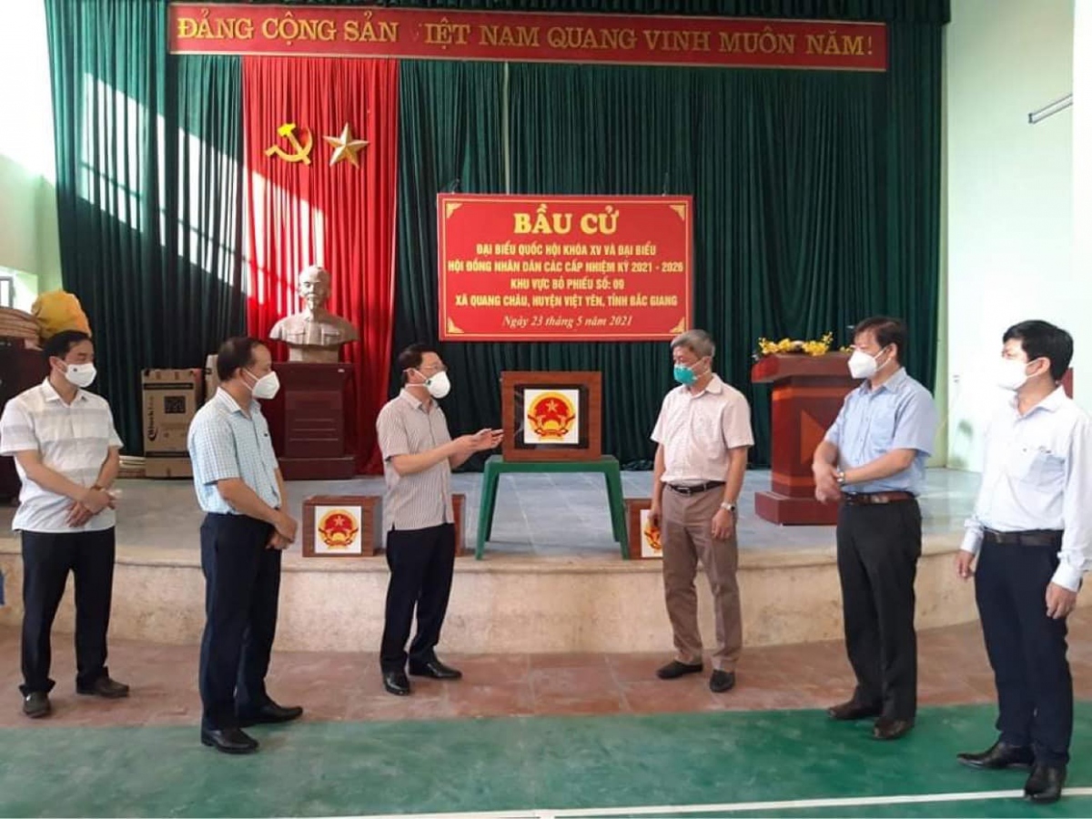 Bộ Y tế hỗ trợ Bắc Giang đảm bảo an toàn chống dịch COVID-19 trong bầu cử