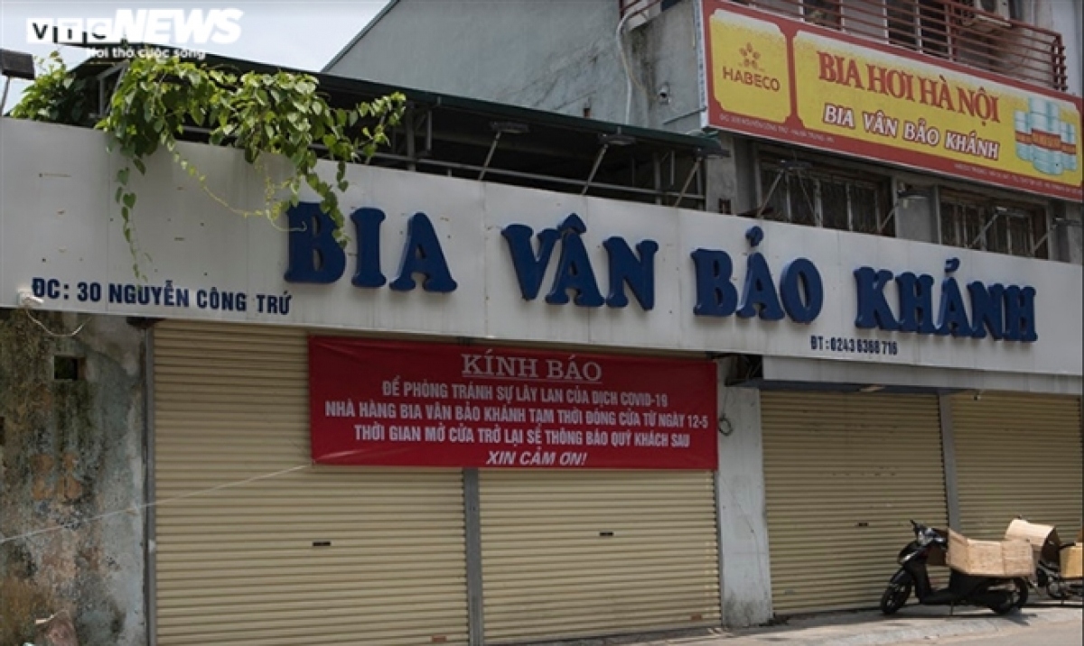 beer restaurants throughout hanoi fall quiet amid latest restrictions picture 17
