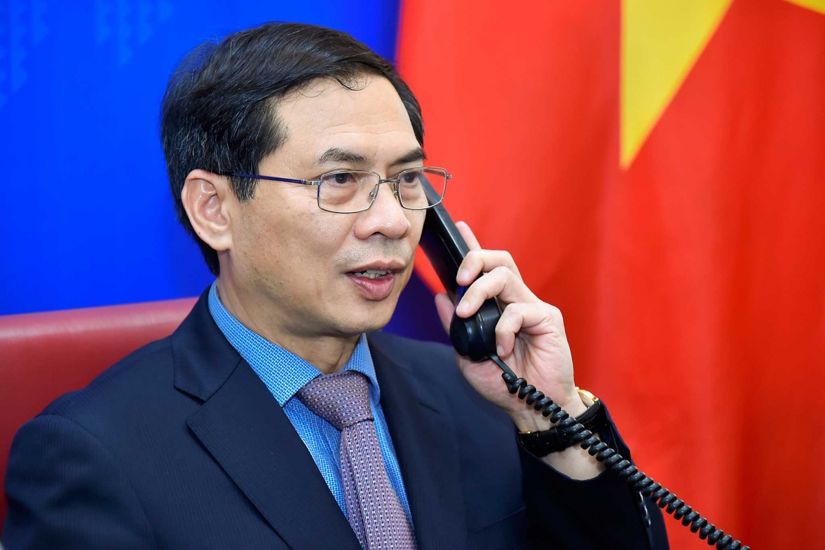 Bộ trưởng Ngoại giao Bùi Thanh Sơn.