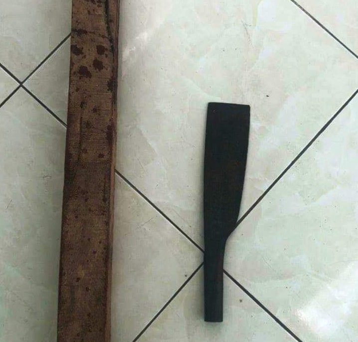 Hung khí đối tượng dùng đánh cha mình