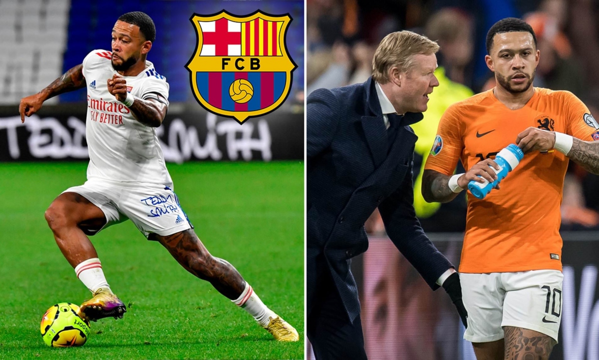 memphis depay gia nhap barca theo dang chuyen nhuong tu do hinh anh 1