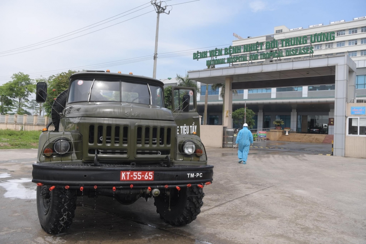 hanoi hospital disinfected after clusters of infection detected picture 1