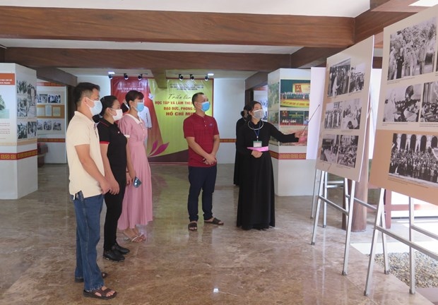 exhibition on president ho chi minh opens at former revolutionary base picture 1