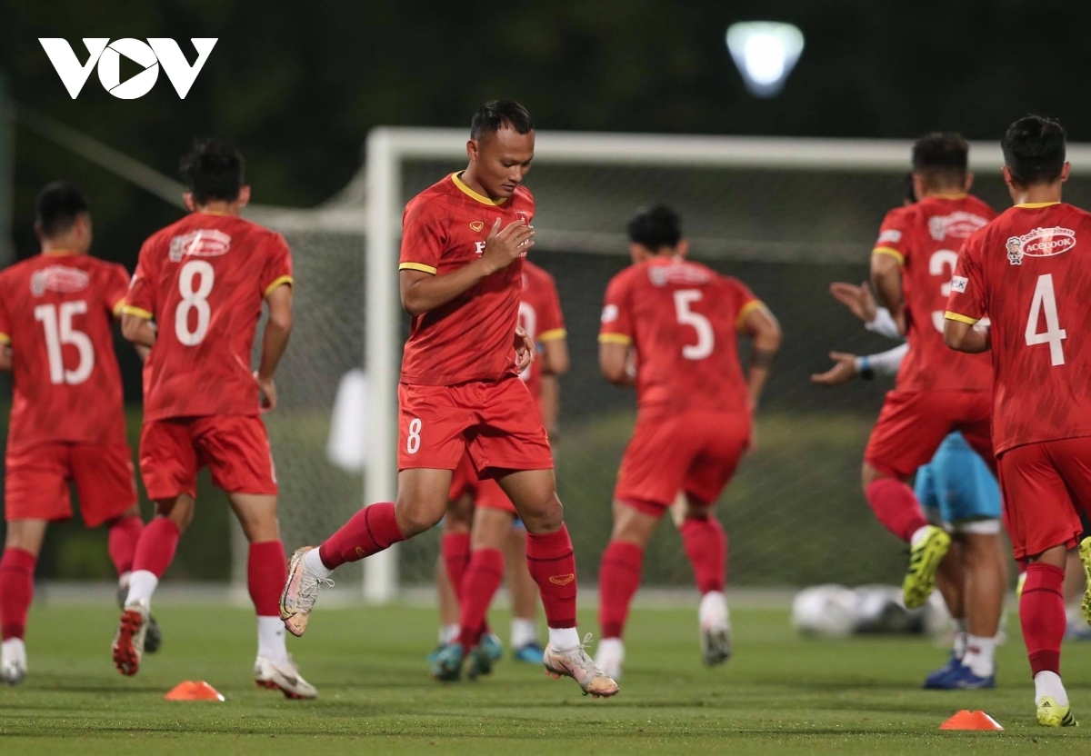 national squad train intensely ahead of friendly against jordan picture 9