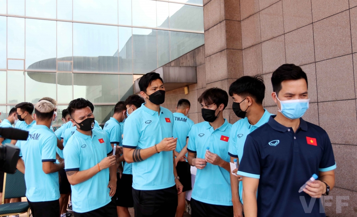 national football team receive second shot of covid-19 vaccine picture 1