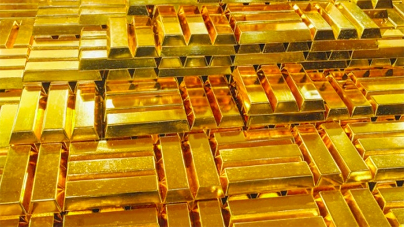 Giá vàng trong nước tăng theo xu hướng của thị trường vàng thế giới. (Ảnh: KT)