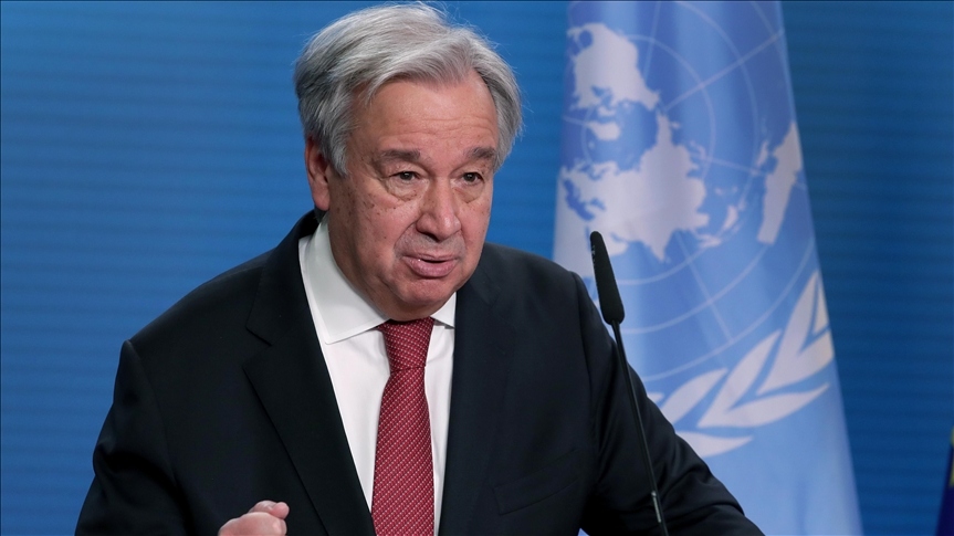 Tổng thư ký Liên Hợp Quốc António Guterres. Ảnh: Anadolu