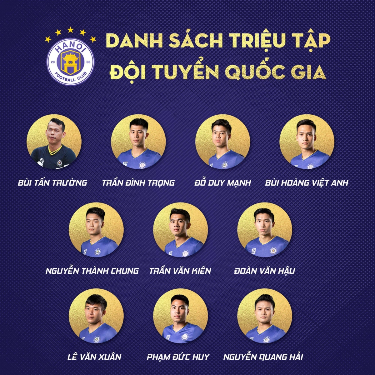 nhung cau thu ha noi fc duoc goi len Dt viet nam tiec cho van quyet hinh anh 1