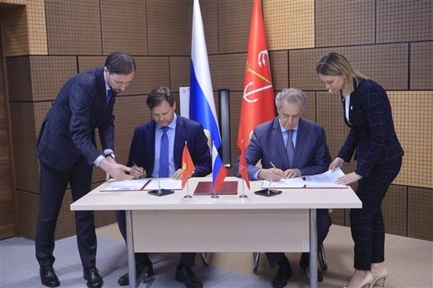 hcm city, saint petersburg strengthen bilateral relations picture 1