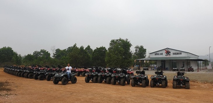 driving all-terrain vehicles through the forests of dong mo picture 1