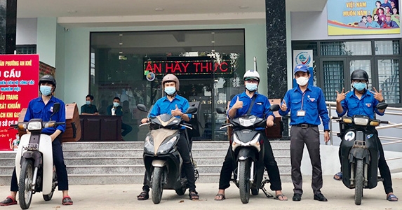 Tiếng loa thanh niên góp sức cùng Đà Nẵng phòng, chống Covid-19