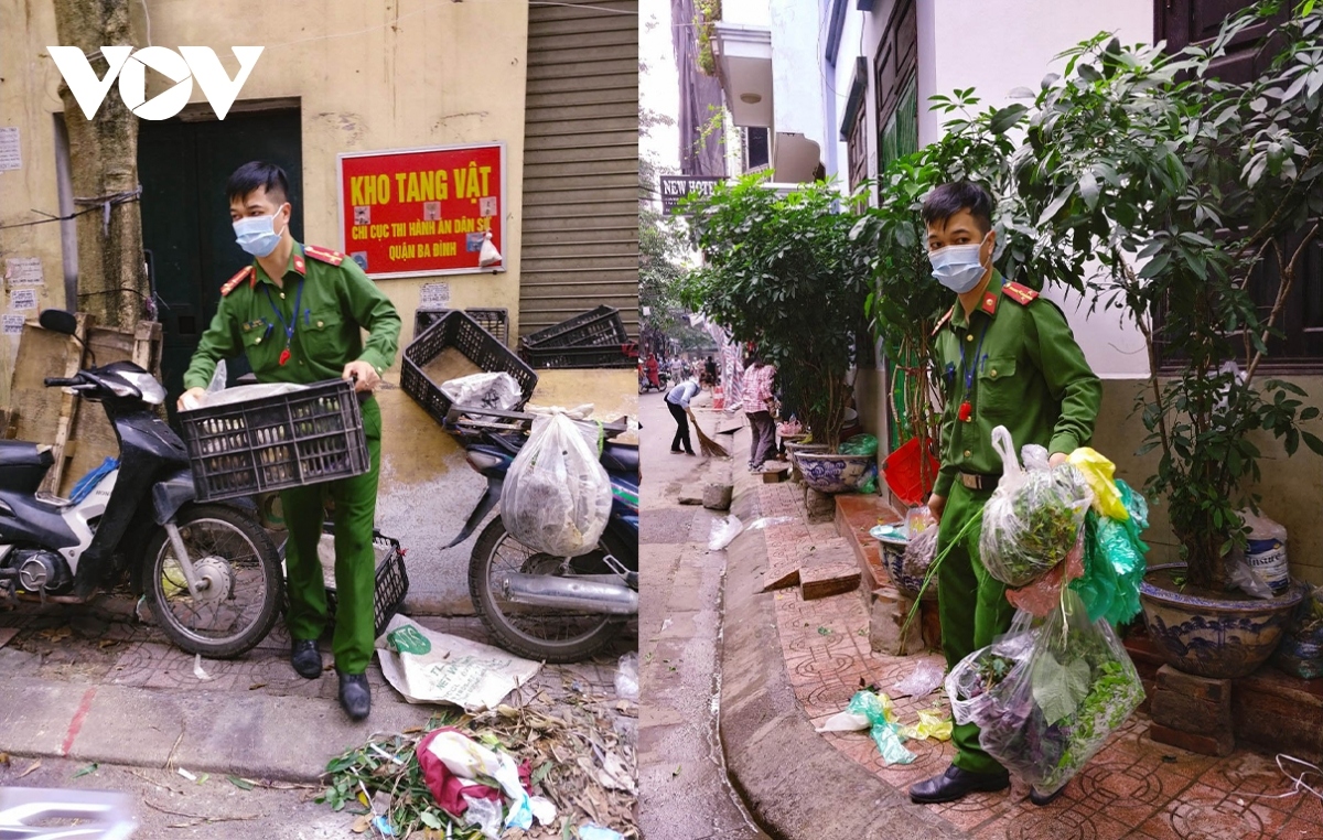 makeshift markets in hanoi remain busy despite covid-19 measures picture 1