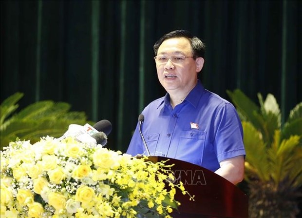 na chairman meets with voters in hai phong picture 1