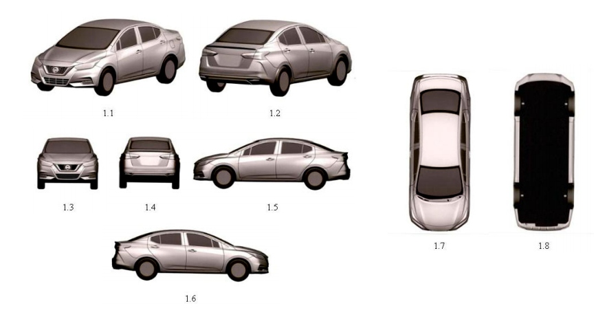 Hình ảnh kiểu dáng Nissan Sunny mới