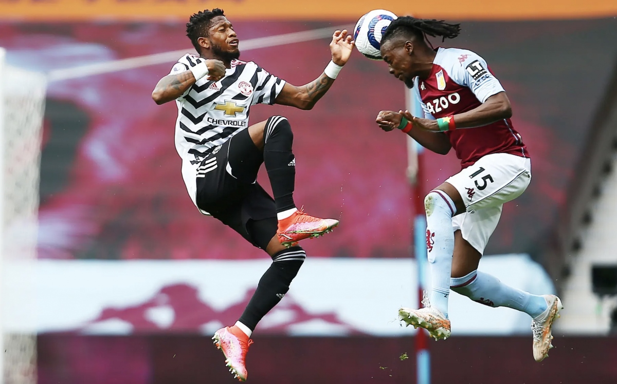 MU nhanh chóng dồn lên áp đảo Aston Villa dù là phận khách. (Ảnh: BPI).