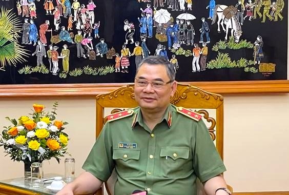 Trung tướng Tô Ân Xô, Chánh Văn phòng Bộ Công an. Ảnh: Báo Chính Phủ