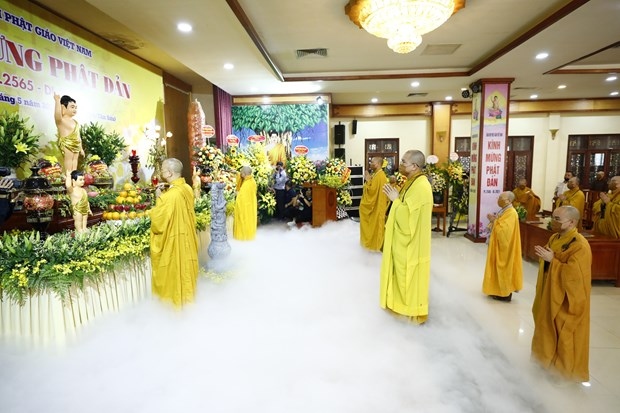 vbs marks buddha s birthday in scaled-down ceremony picture 1