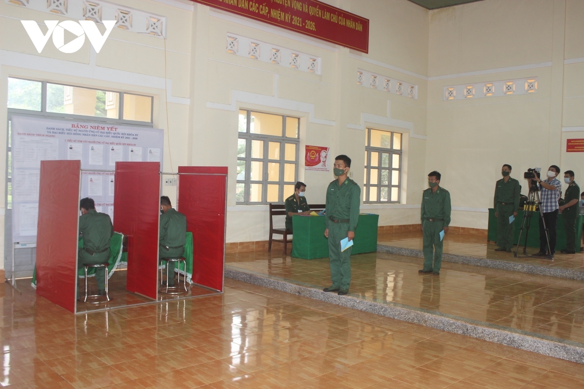 early elections held in border areas of central highlands picture 16