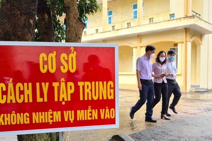 Bên trong một cơ sở cách ly tập trung tại tỉnh Yên Bái. (Ảnh: KT)