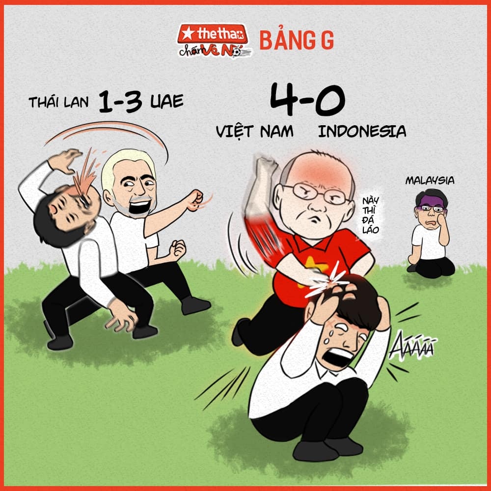 Loạt ảnh chế vui nhộn sau trận ĐT Việt Nam 4-0 Indonesia