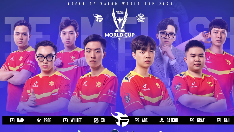 AWC 2021: Team Flash CHÍNH THỨC bị loại từ vòng bảng, V-Gaming tạo địa chấn