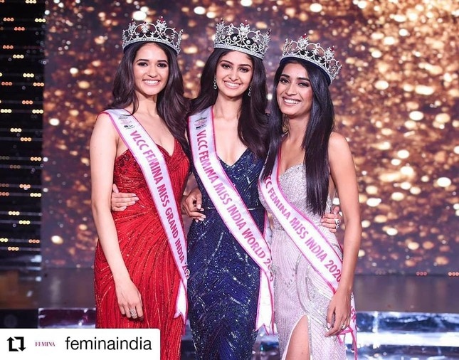 Manasa Varanasi giành chiến thắng trong cuộc thi Miss India 2020 và sẽ đại diện cho quốc gia này tham dự đấu trường sắc đẹp Miss World 2021 dự kiến tổ chức vào cuối năm nay tại Puerto Rico.