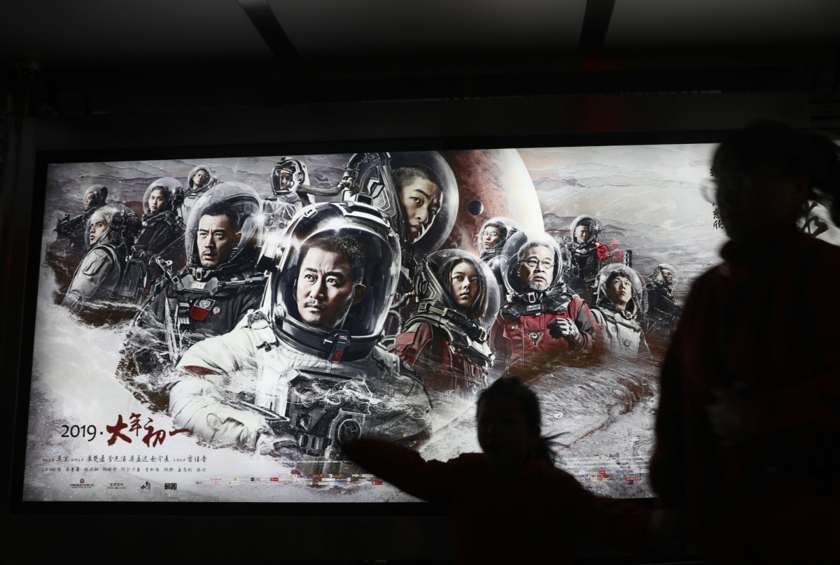 Bộ phim khoa học viễn tưởng Trung Quốc "The Wandering Earth" đạt thành công ngoài mong đợi. Nguồn: Simon Song