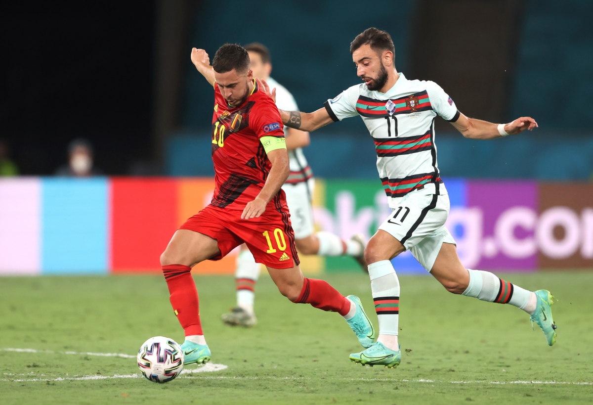 Bruno Fernandes có kỳ EURO đáng quên (Ảnh: Reuters).