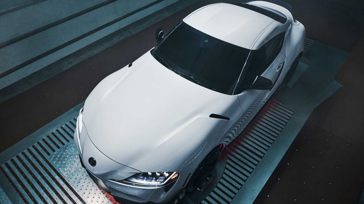 xe hieu suat cao toyota supra 2022 co them ban a91 voi nhieu trang bi soi carbon hinh anh 2