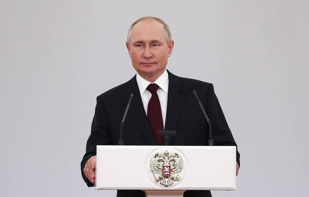 Tổng thống Nga - V.Putin. 