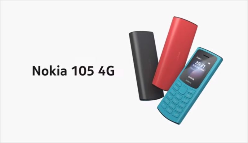 nokia 110 4g va 105 4g ra mat voi ket noi lte, thiet ke moi hinh anh 3