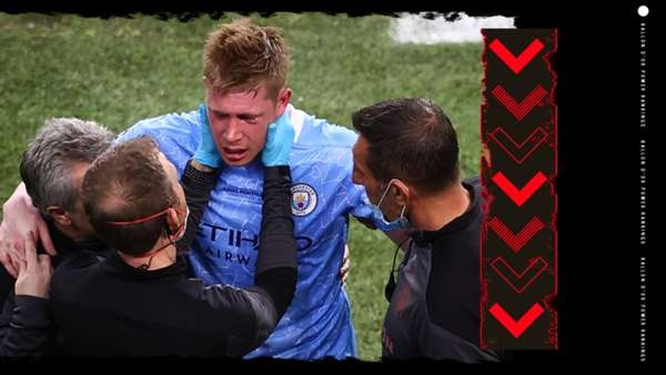 4. Kevin De Bruyne (Manchester City) |Thành tích trong năm 2021: 9 bàn thắng, 8 kiến tạo. Giành chức vô địch Premier League &amp; Carabao Cup.