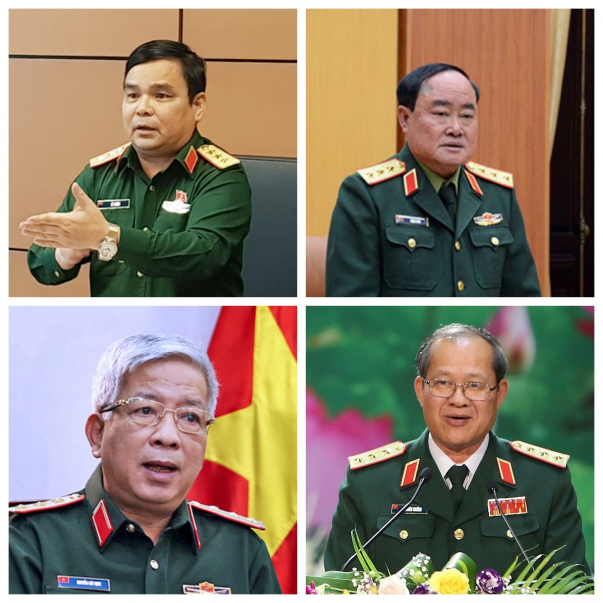 4 Thứ trưởng Bộ Quốc phòng thôi nhiệm vụ từ ngày 1/6 | VOV.VN