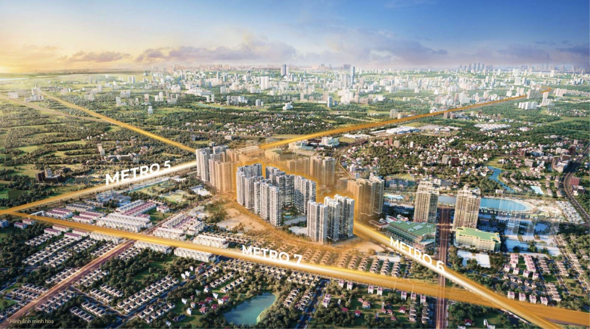 the metrolines tam diem vang giup vinhomes smart city gianh giai appa 2021 hinh anh 1